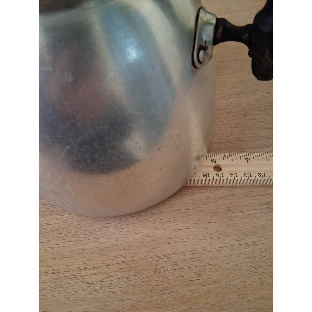WearEver 1902 Aluminum Vintage Coffee Pot with Filter Basket Percolator Tube Lid - Picture 10 of 11